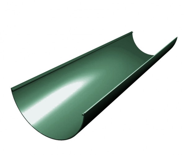 Желоб Классика 120 ПВХ Grand Line 3м Зелёный (RAL 6005)