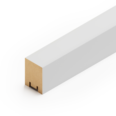 Рейка Интерьерная МДФ Stella Ривьера Standart Белый