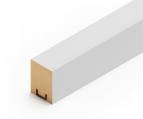 Рейка Интерьерная МДФ Stella Ривьера Standart Белый