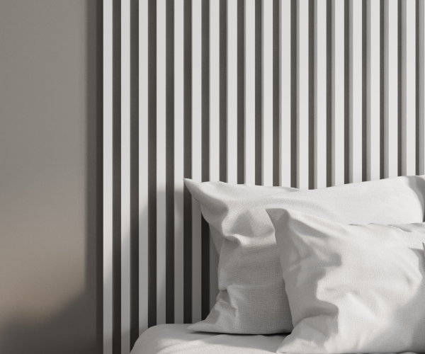 Рейка Интерьерная МДФ Stella Ривьера Standart Белый