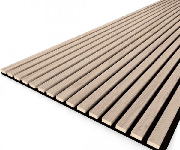 Панель стеновая акустическая МДФ Stella Trend Light Дуб Снежный