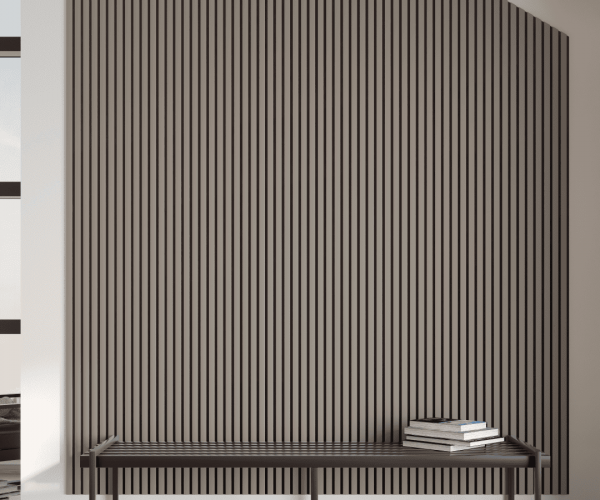 Панель стеновая акустическая МДФ Stella Comfort De Luxe Sandgrau