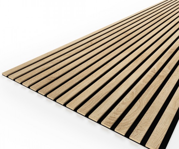 Панель стеновая акустическая МДФ Stella Comfort Standart Дуб Сонома