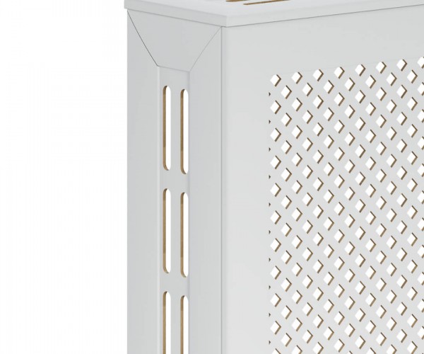 Экран для радиатора МДФ Stella Глория Белый