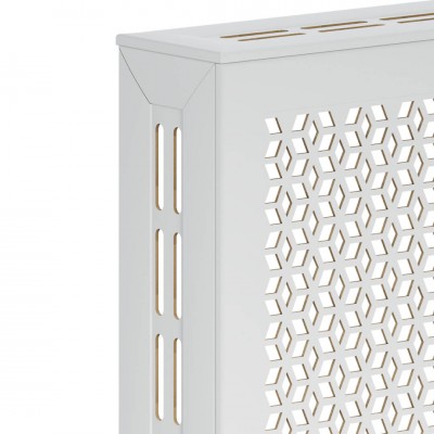 Экран для радиатора МДФ Stella Илона Белый