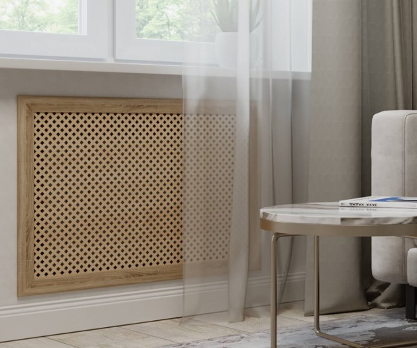 Экран для радиатора МДФ Stella Глория Дуб Сонома