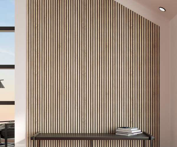 Панель стеновая акустическая МДФ Stella Trend Standart Дуб Сонома