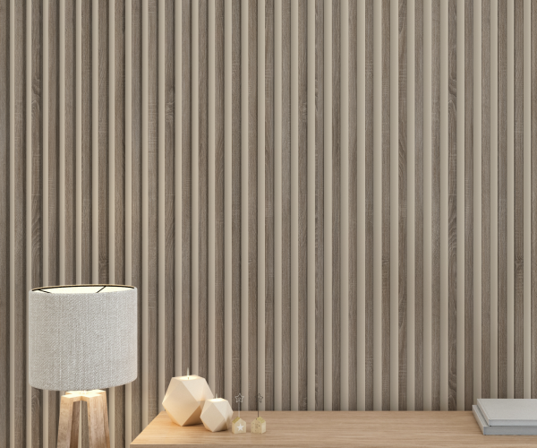 Рейка Интерьерная МДФ Stella Модель 12 Standart Дуб Винтаж