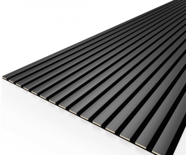 Панель стеновая акустическая МДФ Stella Comfort De Luxe Black Lead