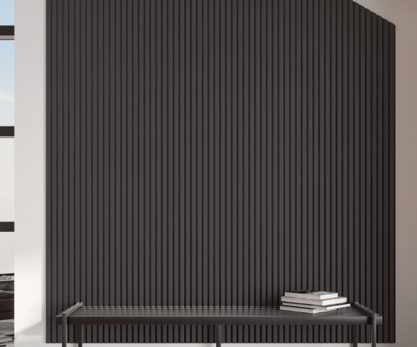 Панель стеновая акустическая МДФ Stella Comfort De Luxe Black Lead