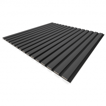 Панель стеновая акустическая МДФ Stella Comfort De Luxe Black Lead