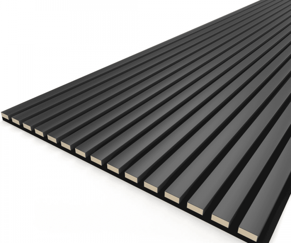 Панель стеновая акустическая МДФ Stella Trend De Luxe Black Lead