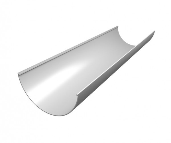 Желоб Классика 120 ПВХ Grand Line 3м Белый (RAL 9003)