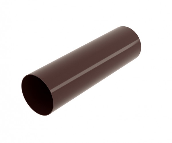 Труба ПВХ Grand Line 3м Шоколадная (RAL 8017)