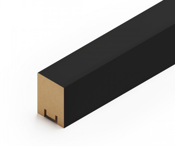 Рейка Интерьерная МДФ Stella Ривьера Standart Black Edition