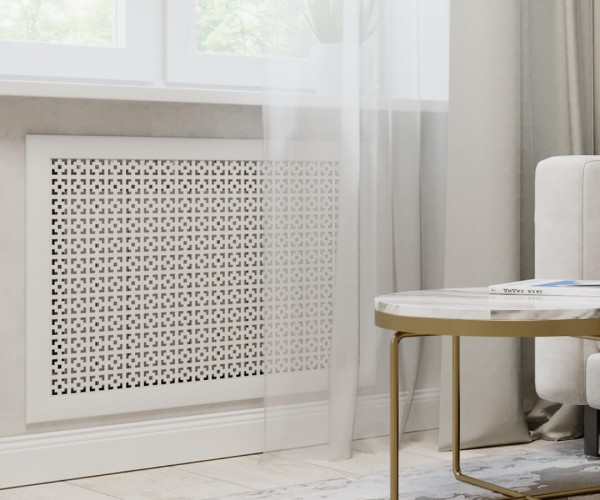 Экран для радиатора МДФ Stella Дамаско Белый