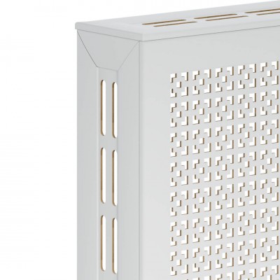 Экран для радиатора МДФ Stella Дамаско Белый