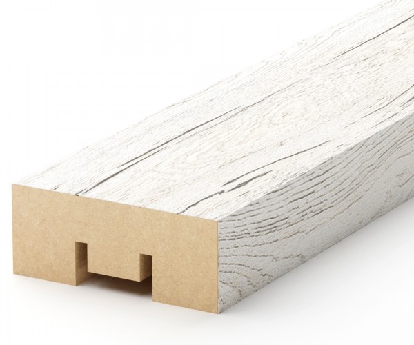 Рейка Интерьерная МДФ Stella Бриона Standart Дуб Санремо Белый