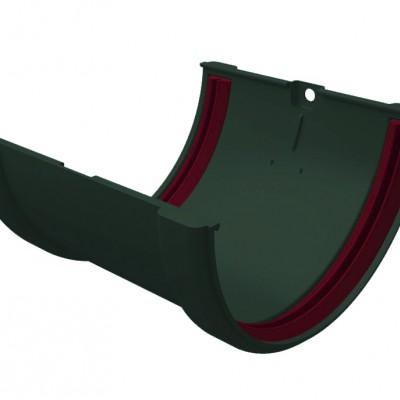 Соединитель желобов ПВХ Grand Line Зелёный (RAL 6005)