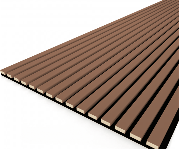 Панель стеновая акустическая МДФ Stella Trend De Luxe Terracotta