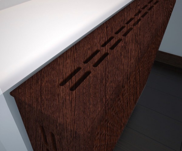 Крышка для экрана универсальная МДФ Stella Венге