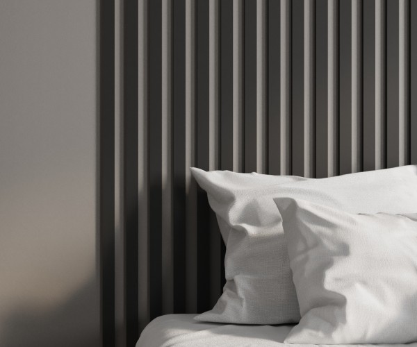 Рейка Интерьерная МДФ Stella Бриона Standart Black Edition