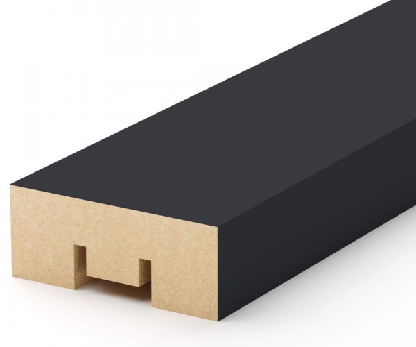 Рейка Интерьерная МДФ Stella Бриона Standart Black Edition