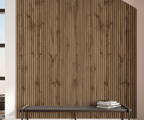 Панель стеновая акустическая МДФ Stella Comfort Light Пекан