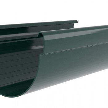 Желоб Дизайн 135 ПВХ Grand Line 3м Зелёный (RAL 6005)