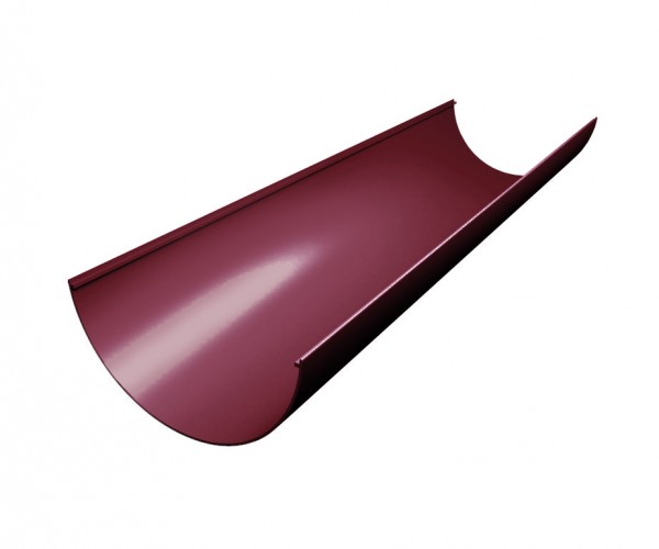 Желоб Классика 120 ПВХ Grand Line 3м Бордо (RAL 3005)