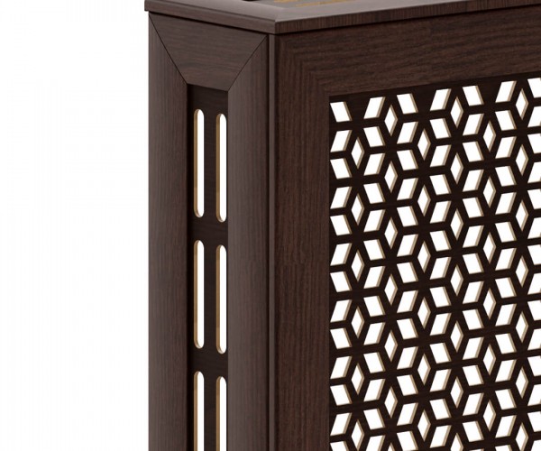 Экран для радиатора МДФ Stella Илона Венге