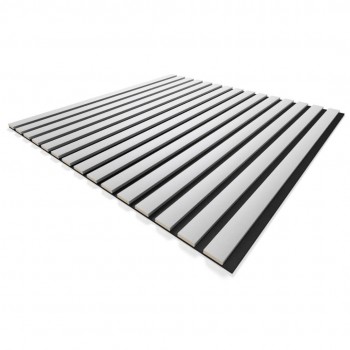 Панель стеновая акустическая МДФ Stella Comfort Standart Белый