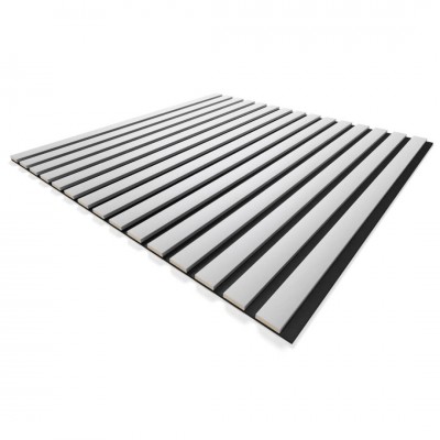 Панель стеновая акустическая МДФ Stella Comfort Standart Белый