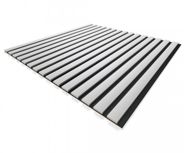 Панель стеновая акустическая МДФ Stella Comfort Standart Белый