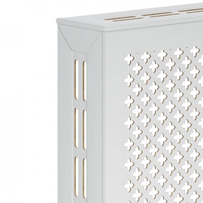 Экран для радиатора МДФ Stella Готико Белый