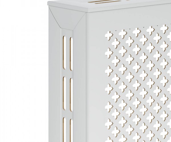 Экран для радиатора МДФ Stella Готико Белый