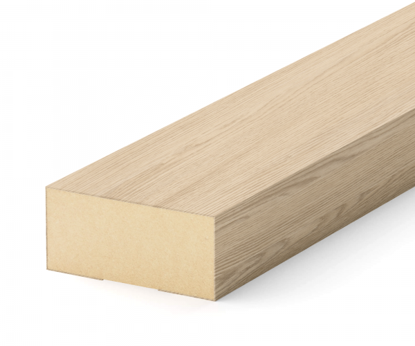 Рейка Интерьерная МДФ Stella Модель 12 Light Дуб Снежный