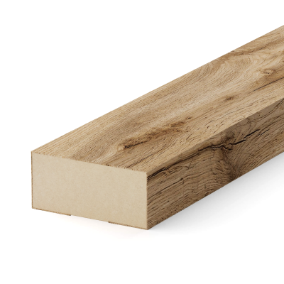 Рейка Интерьерная МДФ Stella Модель 12 Light Пекан