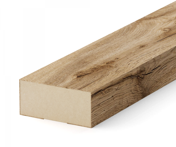 Рейка Интерьерная МДФ Stella Модель 12 Light Пекан