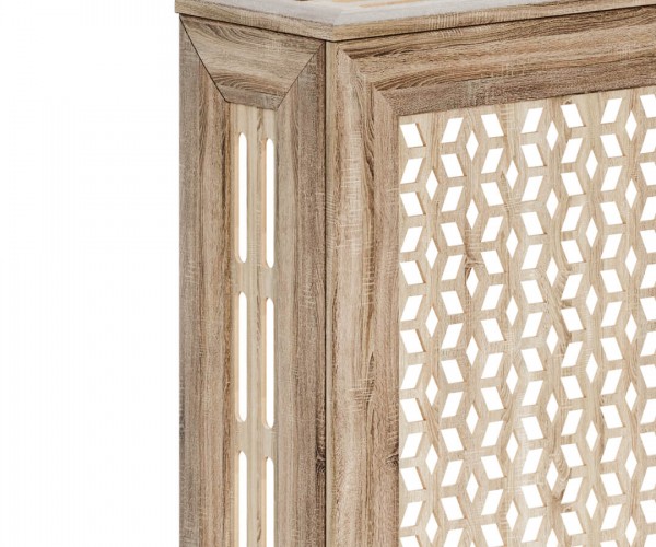 Экран для радиатора МДФ Stella Илона Дуб Винтаж