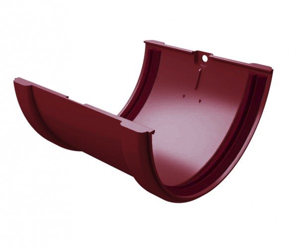 Соединитель желобов ПВХ Grand Line Бордо (RAL 3005)