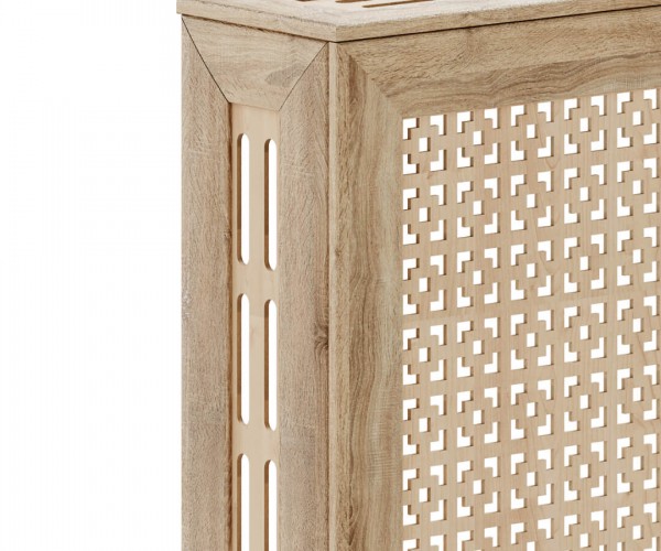 Экран для радиатора МДФ Stella Дамаско Дуб Сонома