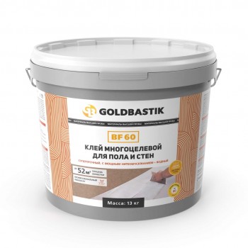 Многоцелевой клей для пола и стен Goldbastik BF60 6,5кг