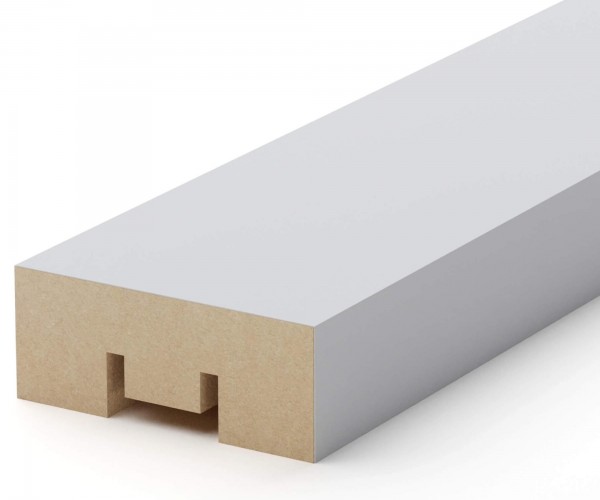 Рейка Интерьерная МДФ Stella Бриона Standart Белый