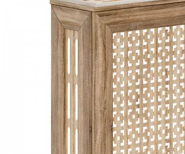 Экран для радиатора МДФ Stella Дамаско Дуб Винтаж