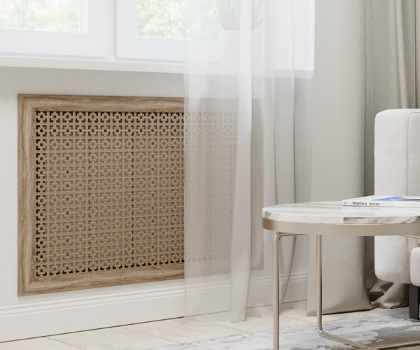 Экран для радиатора МДФ Stella Дамаско Дуб Винтаж