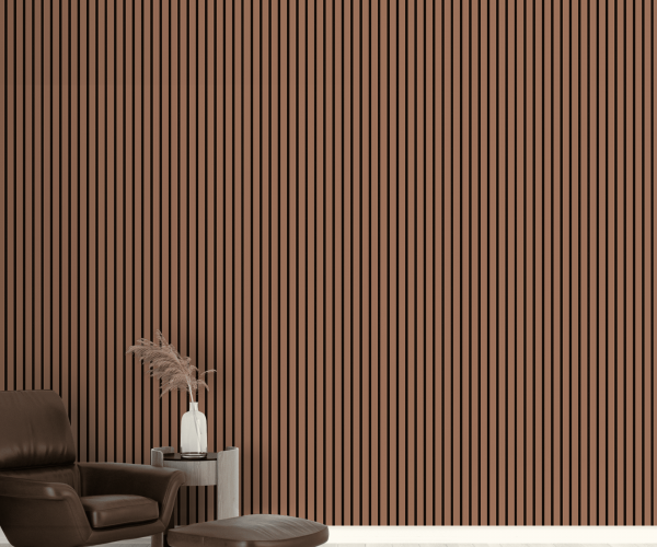 Панель стеновая акустическая МДФ Stella Comfort De Luxe Terracotta