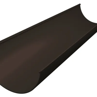 Желоб Классика 120 ПВХ Grand Line 3м Коричневый (RR32)