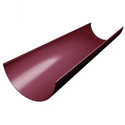 Желоб Классика 120 ПВХ Grand Line 3м Бордо (RAL 3005)