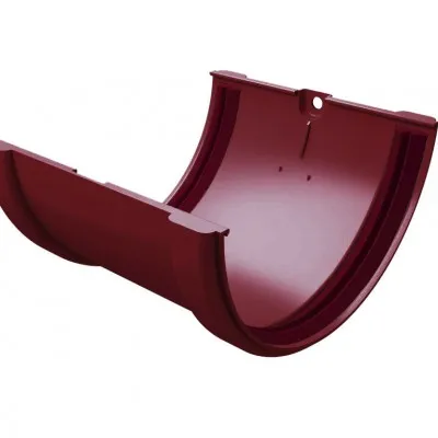 Соединитель желобов ПВХ Grand Line Бордо (RAL 3005)